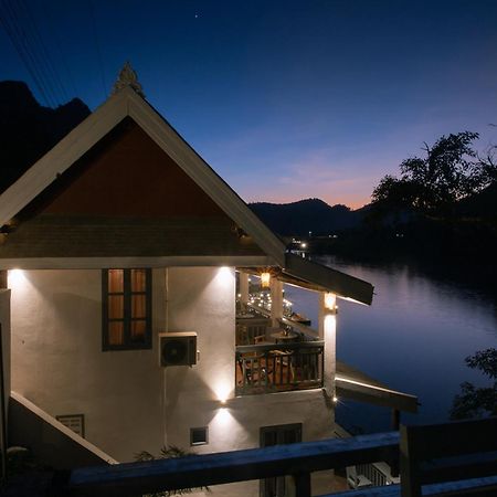 Dokchampa River View Villa Nongkhiaw Esterno foto