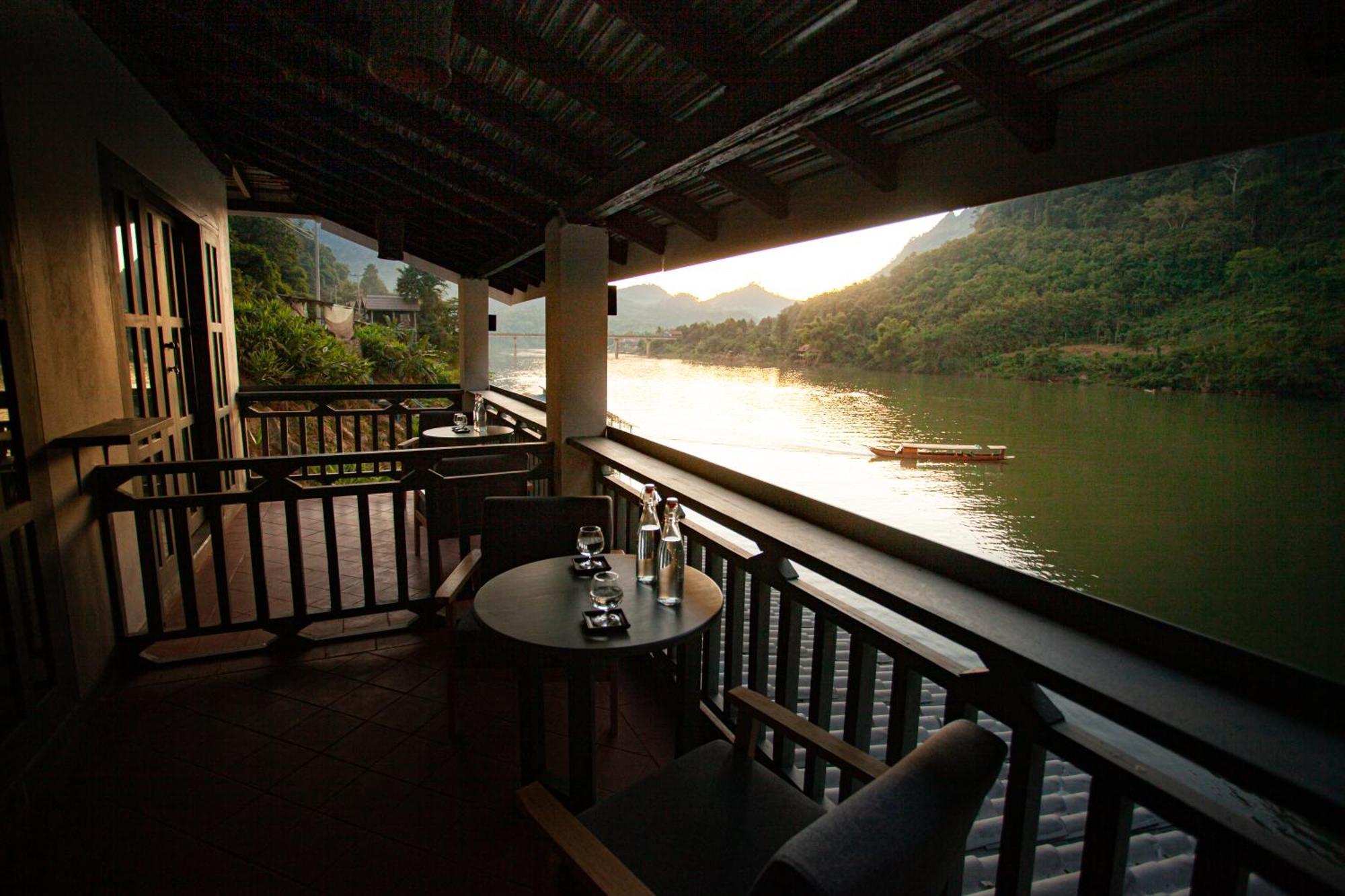 Dokchampa River View Villa Nongkhiaw Esterno foto