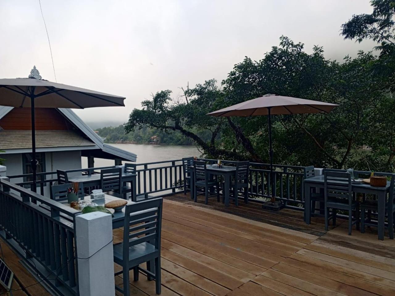 Dokchampa River View Villa Nongkhiaw Esterno foto